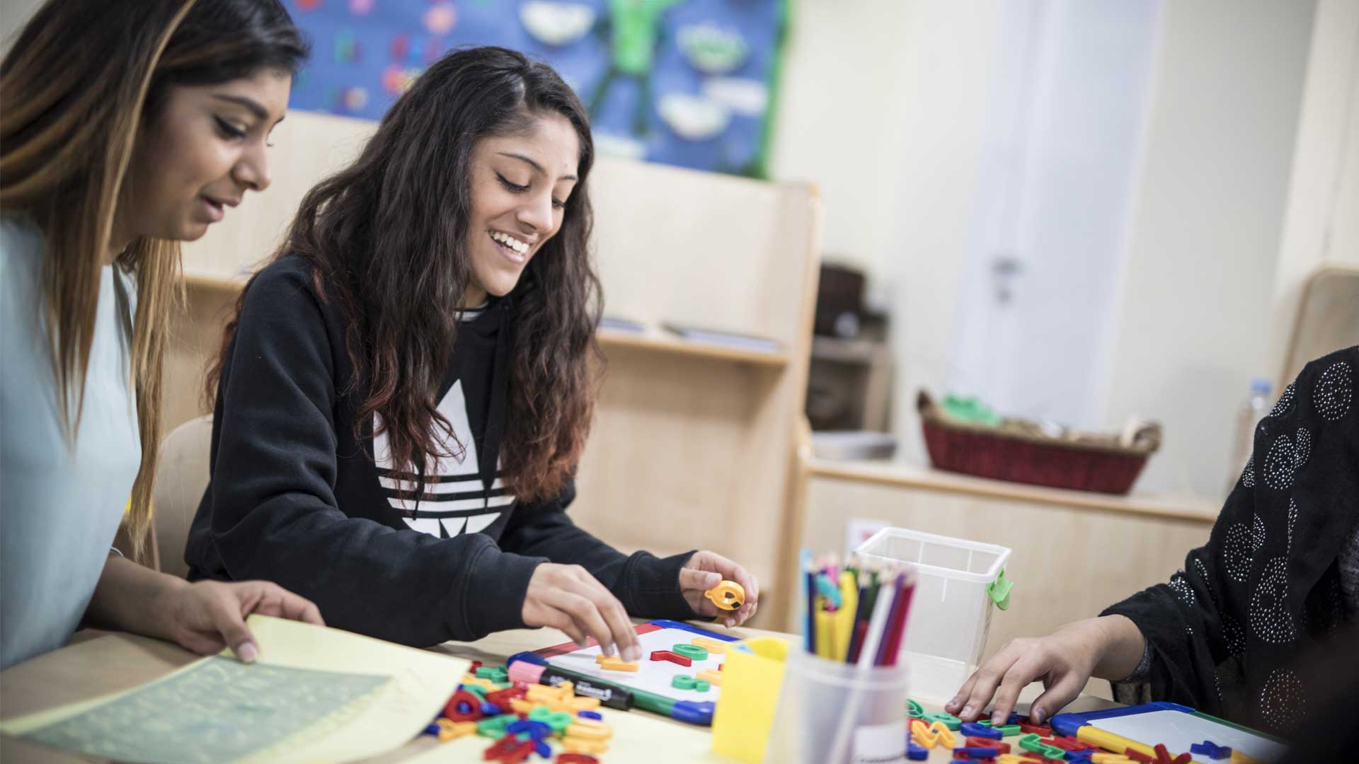 Early Years part time image for Education landing page