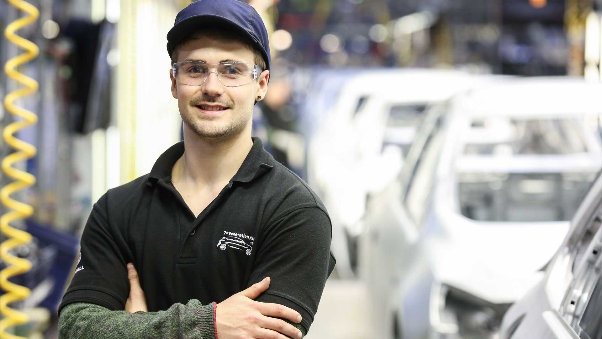 Student on placement at Vauxhall